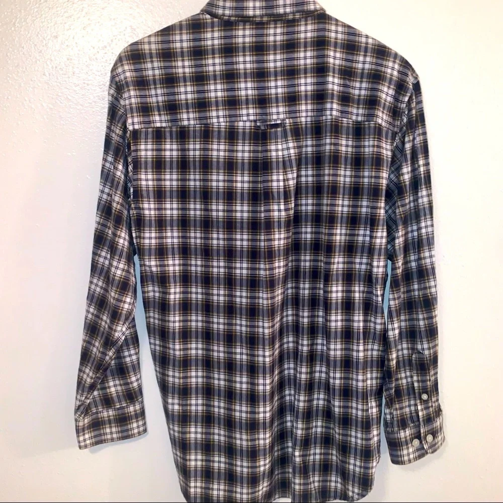 Old Navy Plaid/Check Size 14 Boys Button Down Cotton Shirt